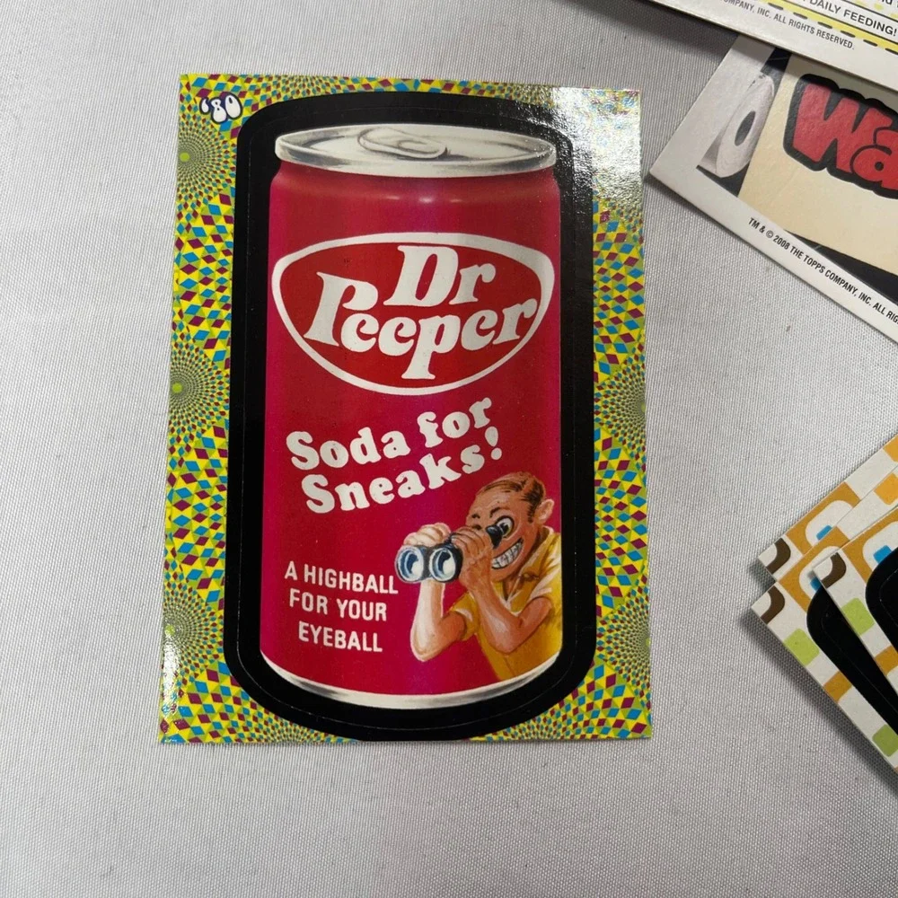 Topps‎ Wacky Packages 2008 Series 1 Trading Card Sticker Lot Lost Wacky Parody